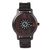 Compass Unisex Wood Watch