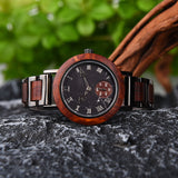 Onyx Wood Watch for Men