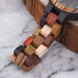 Woodly Matching Men & Women's Wood Watch Set