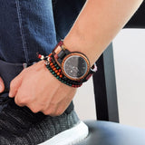 Woodly Matching Men & Women's Wood Watch Set