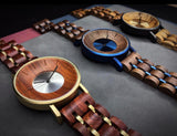 Lodge Men's Minimalist Wood Watch