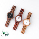 Aurora Women's Wood Watch - Multiple Colors Available